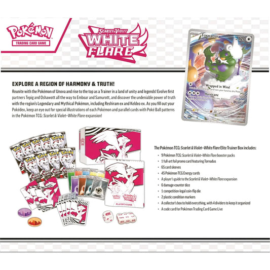 Pokemon White Flare Elite Trainer Box