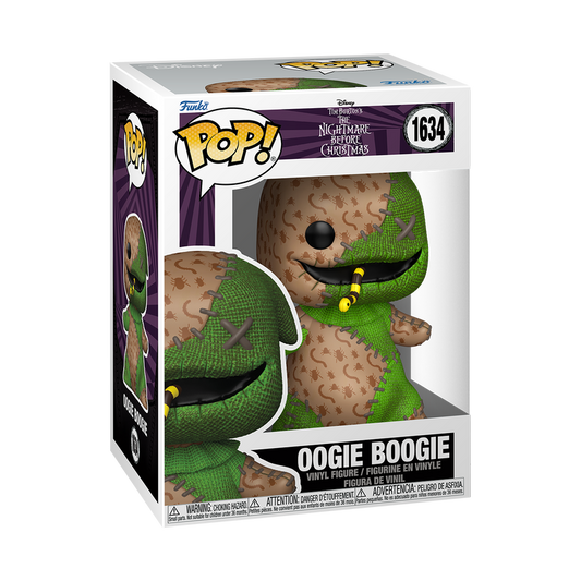 Funko Pop! Oogie Boogie figure packaging