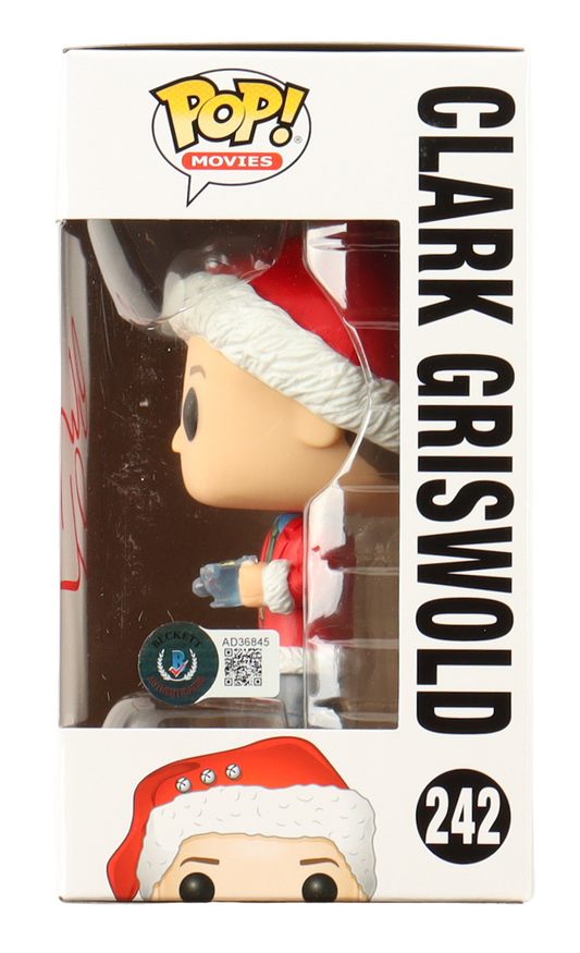 Funko Pop! vinyl figure of Clark Griswold in Christmas attire with packaging