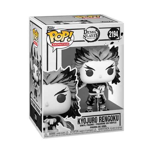 Funko POP! Demon Slayer Kyojuro Rengoku Sumi Deco #2194 in collector window display box