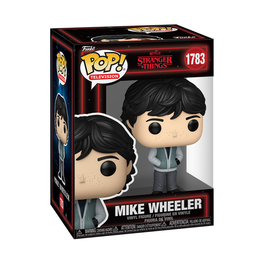 Funko Pop! vinyl figure packaging for Mike Wheeler from Stranger Things