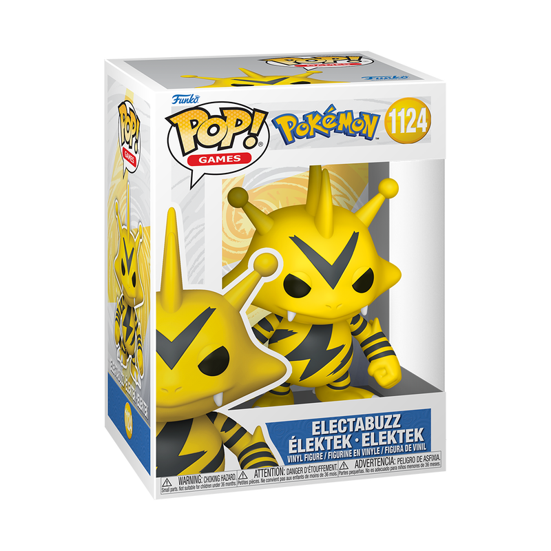 Funko POP! Games: Pokémon – Electabuzz Vinyl Figure #1124