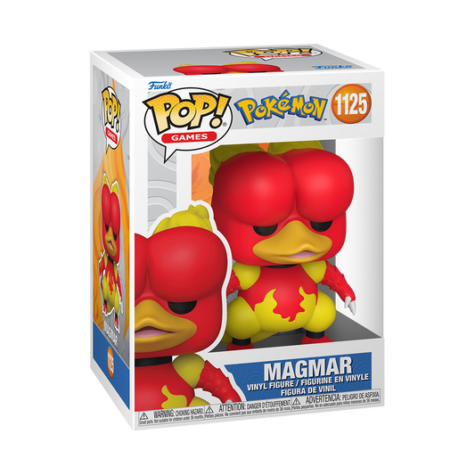 Funko POP! Pokémon Magmar #1125 in collector window display box