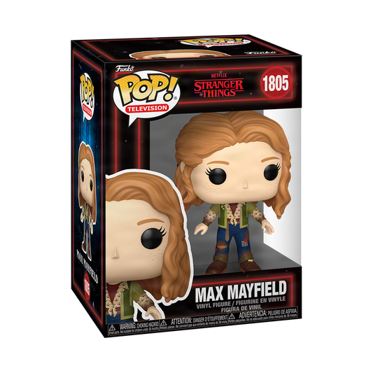 Funko POP! Stranger Things Max Mayfield #1805 in collector window display box