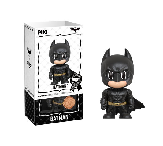 Batman figurine with packaging on a white background