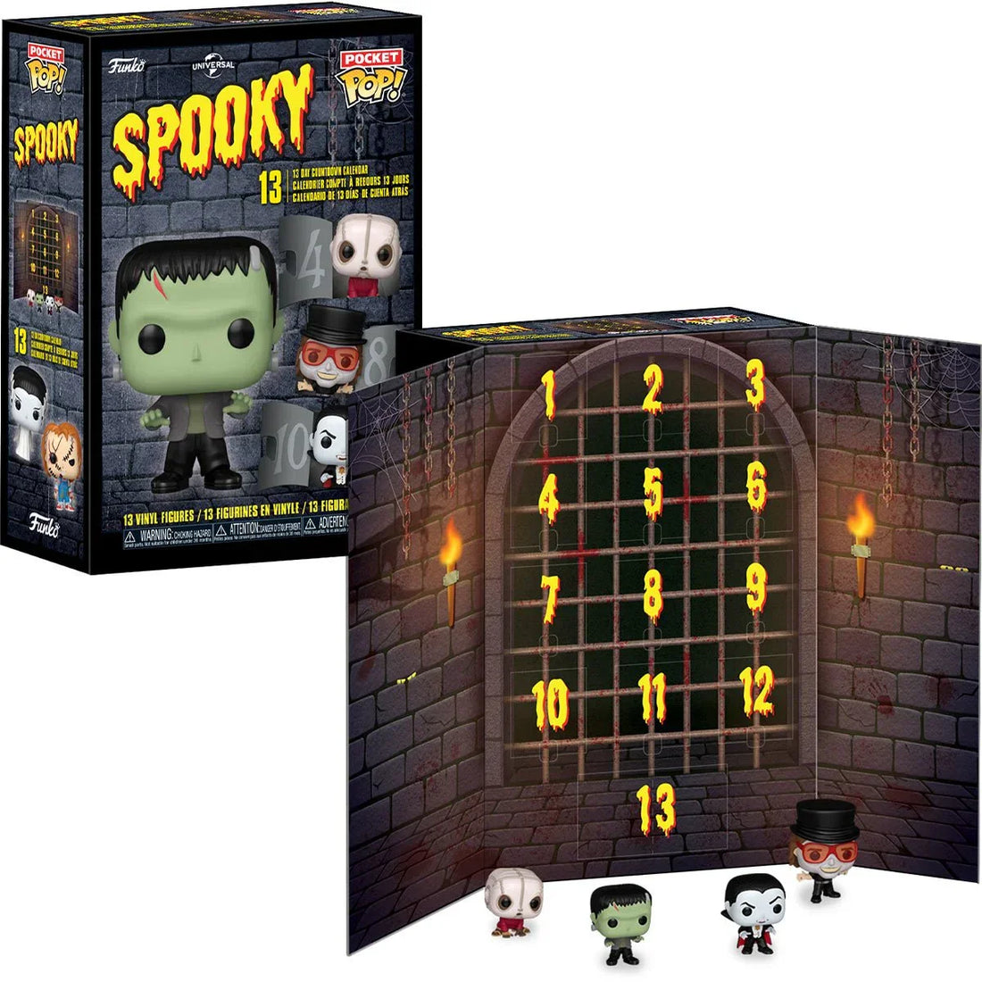 🎃 Countdown to Frights: A Complete Review of the Universal Spooky 13-Day Funko Halloween Advent Calendar