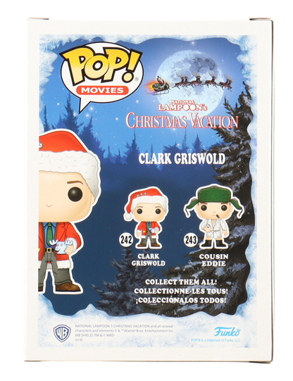 Funko Pop! packaging featuring Clark Griswold and Cousin Eddie from National Lampoon's Christmas Vacation