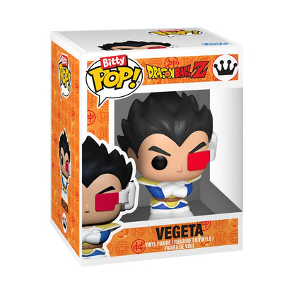 Funko Pop! Dragon Ball Z Vegeta figure packaging on a white background