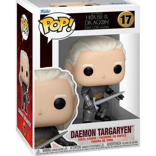 Funko Pop! vinyl figure packaging for Daemon Targaryen from House of the Dragon