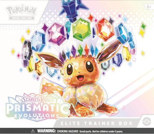 Pokemon Prismatic Evolutions Elite Trainer Box