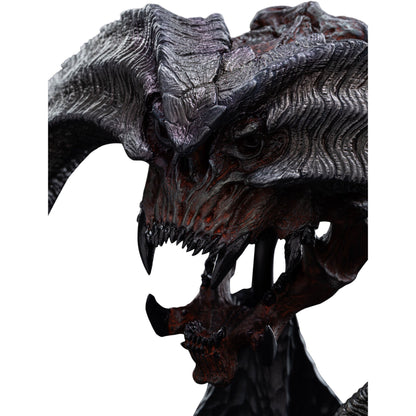 Close‑up of the Balrog skull’s carved details