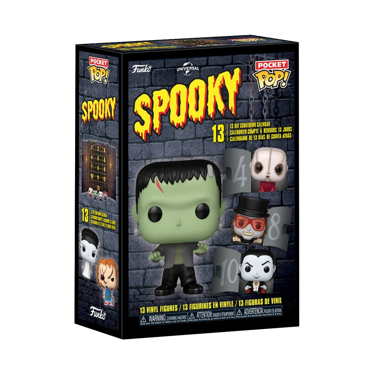 funko pocket pop advent calendar box design