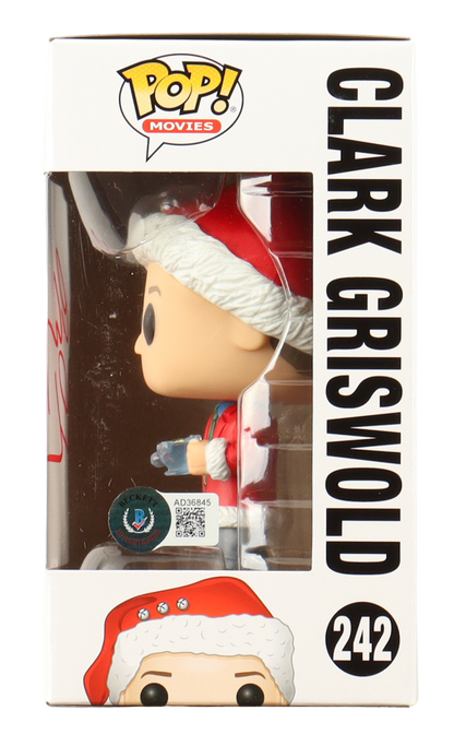 Funko Pop! vinyl figure of Clark Griswold in Christmas attire with packaging