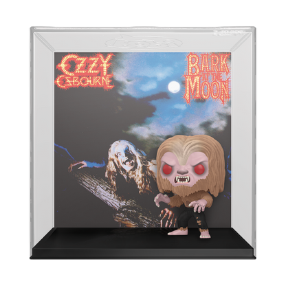 Funko Pop! vinyl figure of Ozzy Osbourne from 'Bark at the Moon' album cover