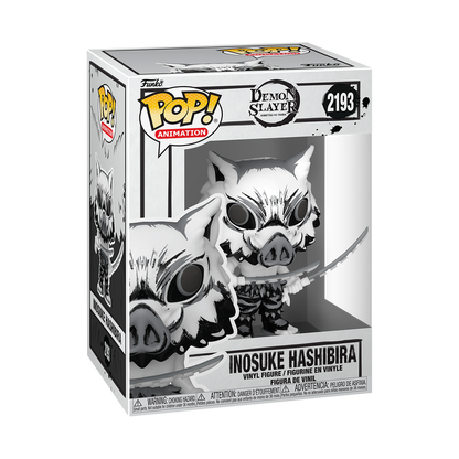 Funko POP! Demon Slayer Inosuke Hashibira Sumi Deco #2193 in collector window display box