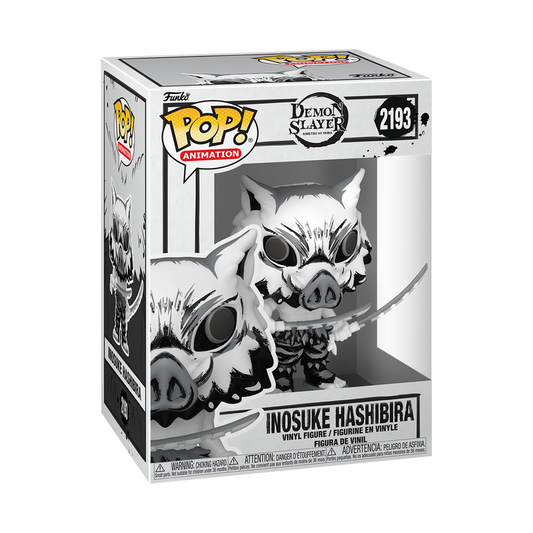 Funko POP! Demon Slayer Inosuke Hashibira Sumi Deco #2193 in collector window display box