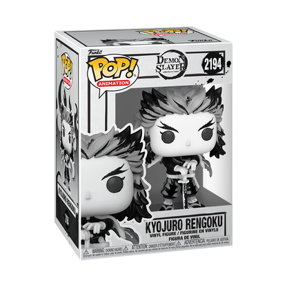 Funko POP! Demon Slayer Kyojuro Rengoku Sumi Deco #2194 in collector window display box