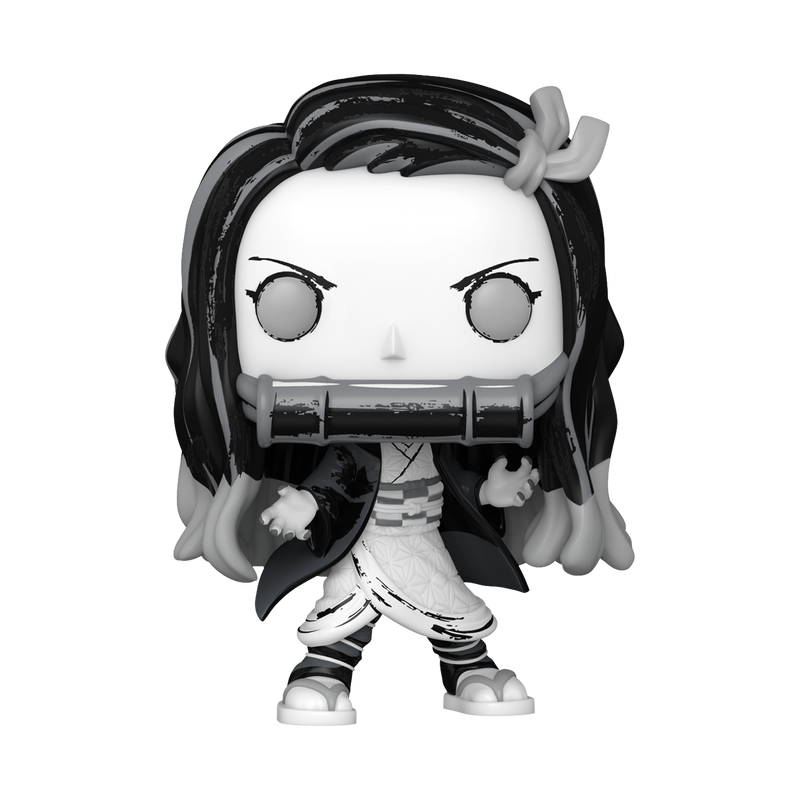 Funko POP! Demon Slayer Nezuko Kamado Sumi Deco vinyl figure #2191 black and white ink art styl