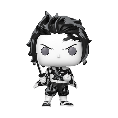 Funko POP! Demon Slayer Tanjiro Kamado Sumi Deco vinyl figure #2190 black and white ink art style