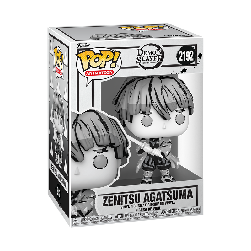 Funko POP! Demon Slayer Zenitsu Agatsuma Sumi Deco #2192 in collector window display box