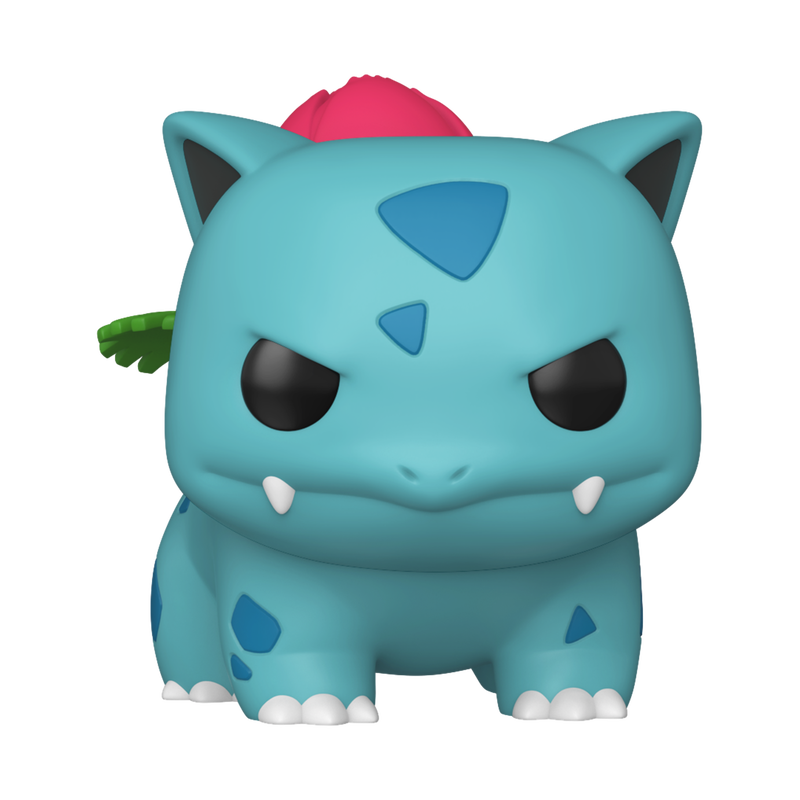Funko POP! Games Pokémon Ivysaur vinyl figure #1126 front view with pink flower bud