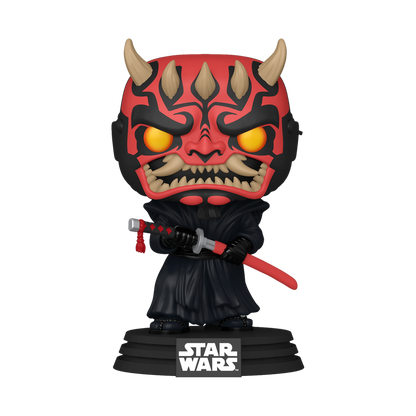 Funko POP! Star Wars Impressions Darth Maul #813 samurai design with red katana and oni mask