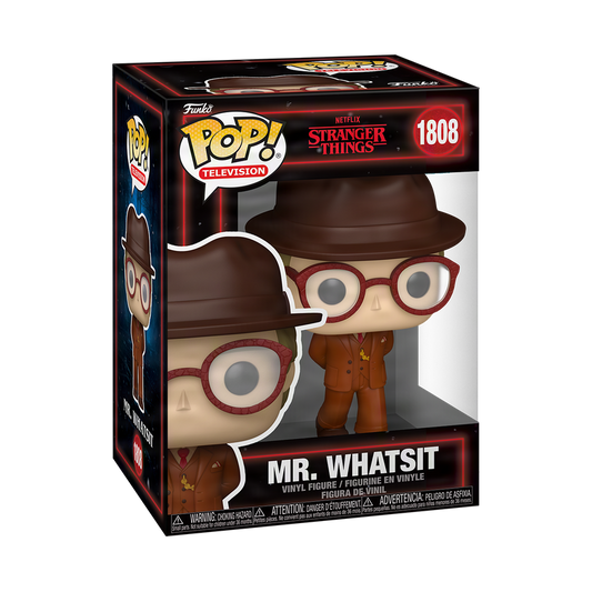 Funko POP! Stranger Things Mr. Whatsit #1808 in collector window display box