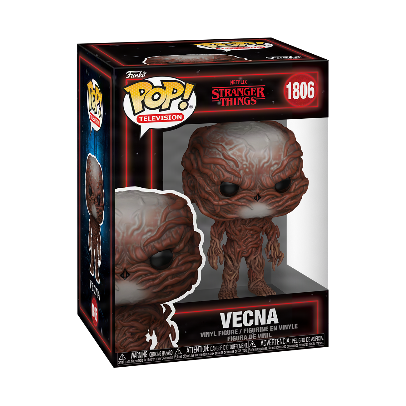 Funko POP Vecna 2.0 #1806 Stranger Things Season 5 figure in box