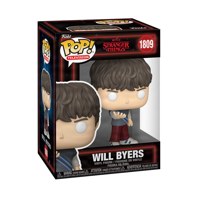 Funko Pop! vinyl figure packaging for Will Byers from Stranger Things