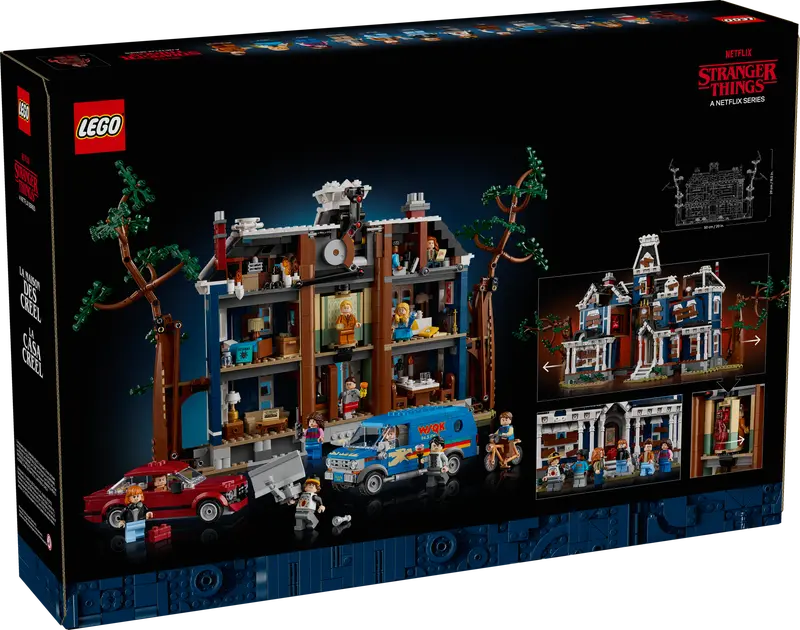 LEGO Icons Stranger Things The Creel House 11370 Box