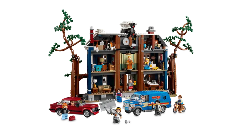 LEGO Icons Stranger Things The Creel House 11370 18 plus display model fully built