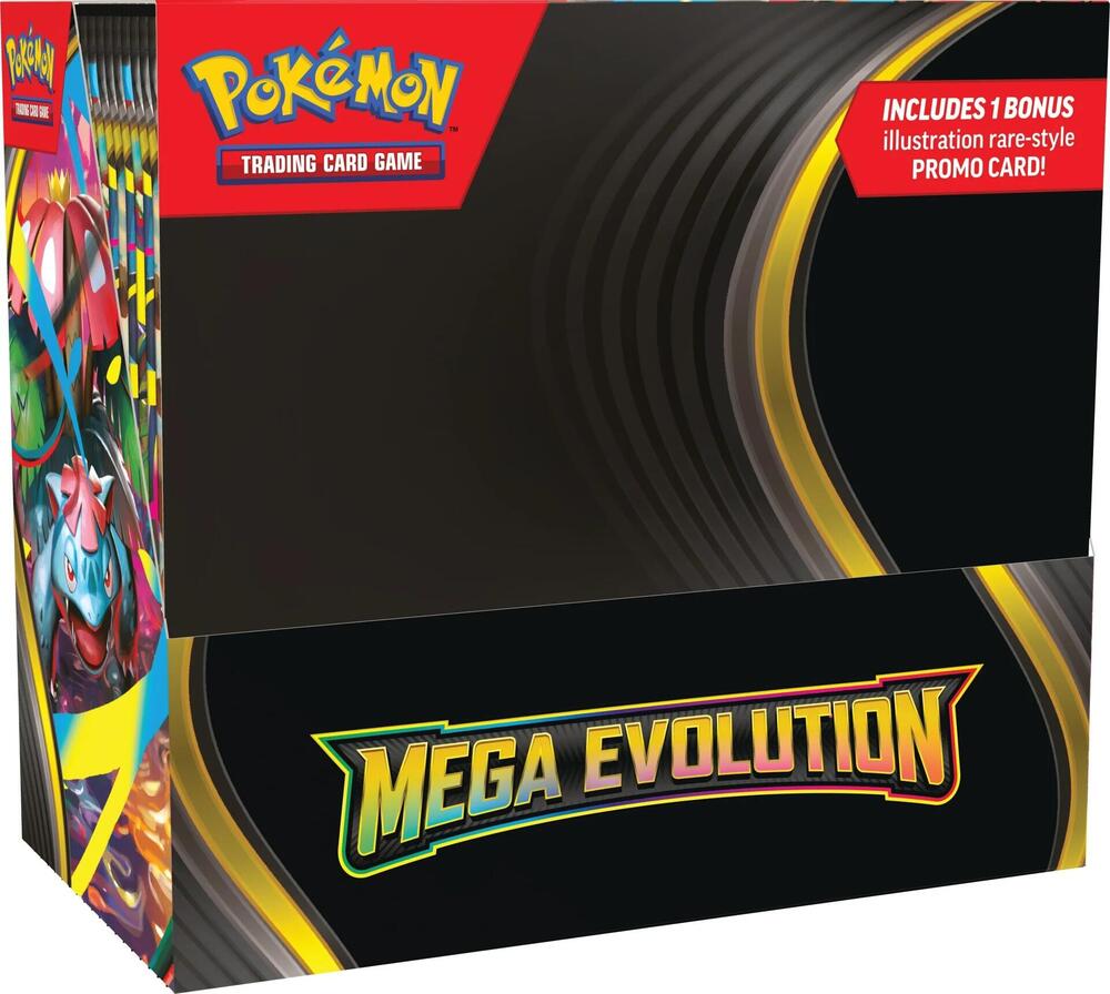 "Pokemon TCG Mega Evolution Enhanced Booster Box ME01 with 36 booster packs and Bulbasaur promo