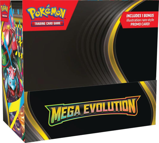 "Pokemon TCG Mega Evolution Enhanced Booster Box ME01 with 36 booster packs and Bulbasaur promo
