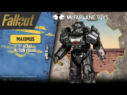McFarlane Toys Fallout Maximus 7" Deluxe Action Figure – Brotherhood of Steel Power Armor