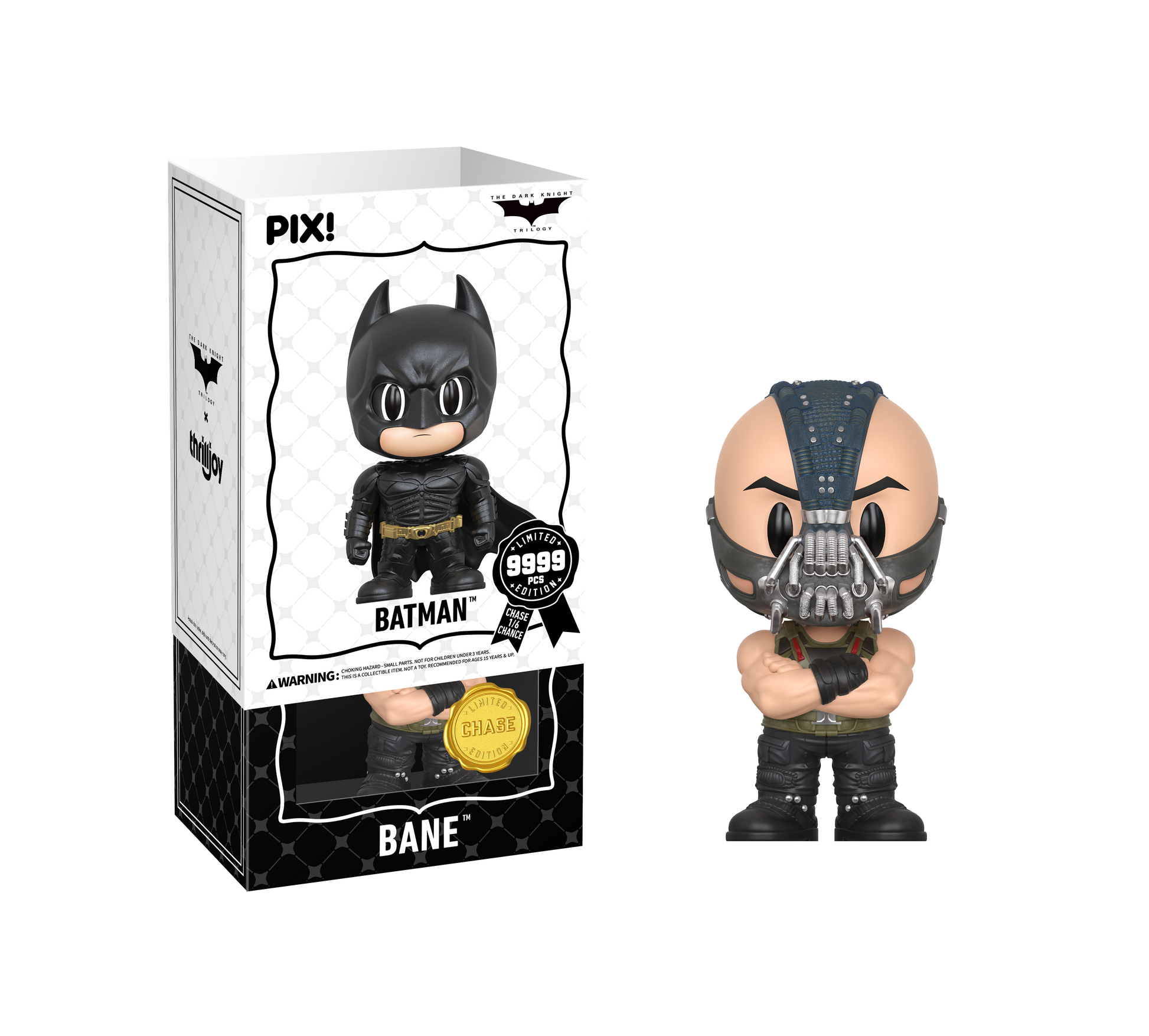 Bane figurine with packaging on a white background