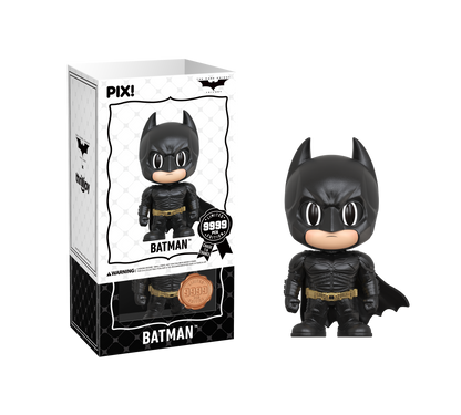 Batman figurine with packaging on a white background