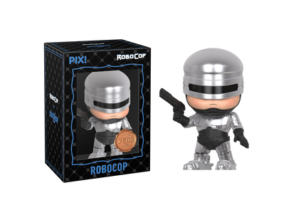RoboCop figure with packaging on a white background