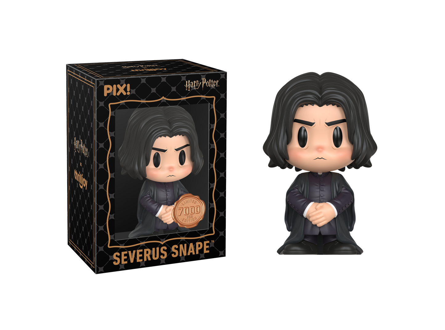 Severus Snape figurine with packaging on a white background