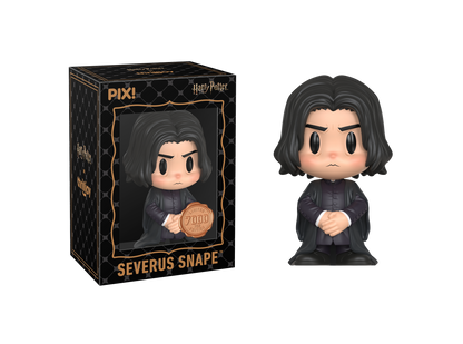 Severus Snape figurine with packaging on a white background